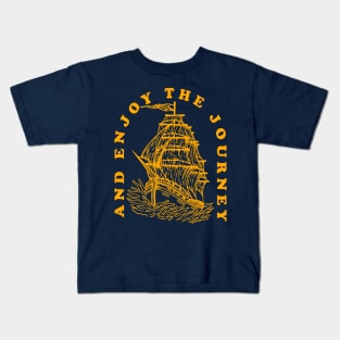 Enjoy The Journey Backprint Kids T-Shirt